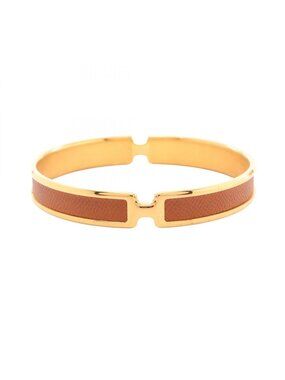 Hermes Bangle Olympe Leather Bracelet